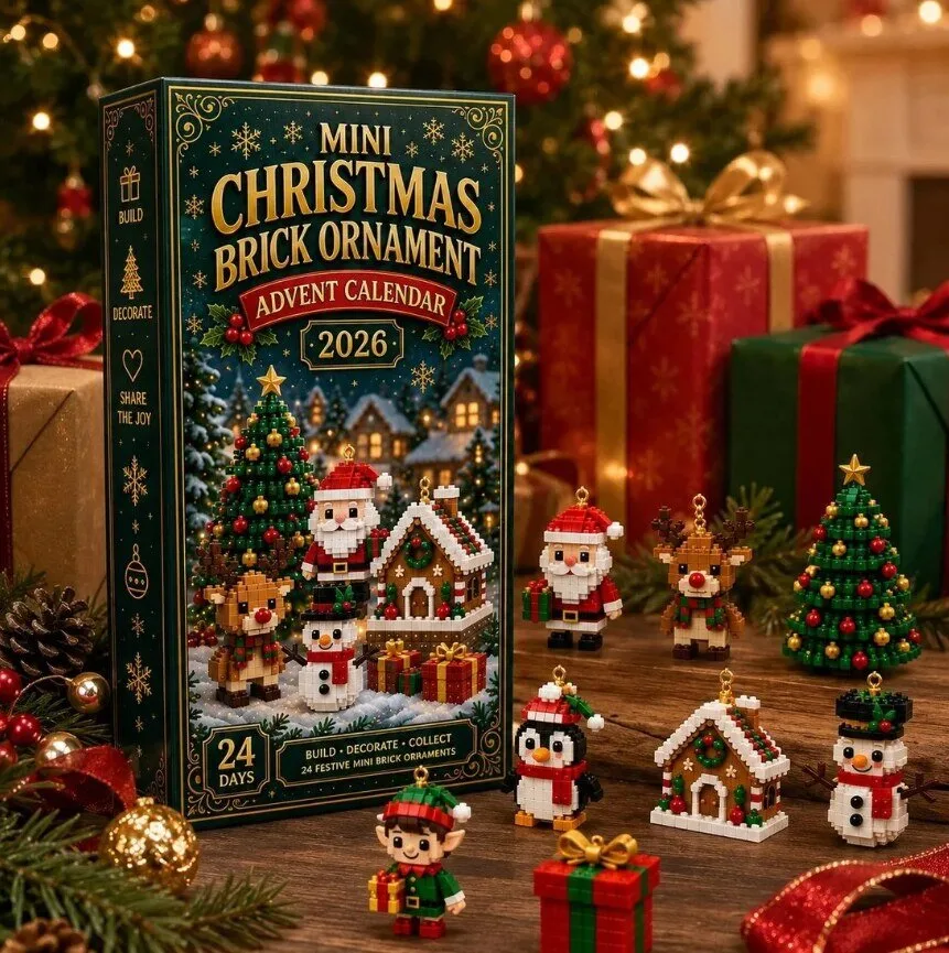Lego Mini Chrismas Brick Ornament Advent Calender 2026