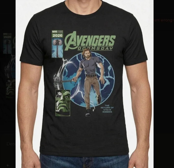 'AVENGERS: DOOMSDAY' Steve Rogers Tee