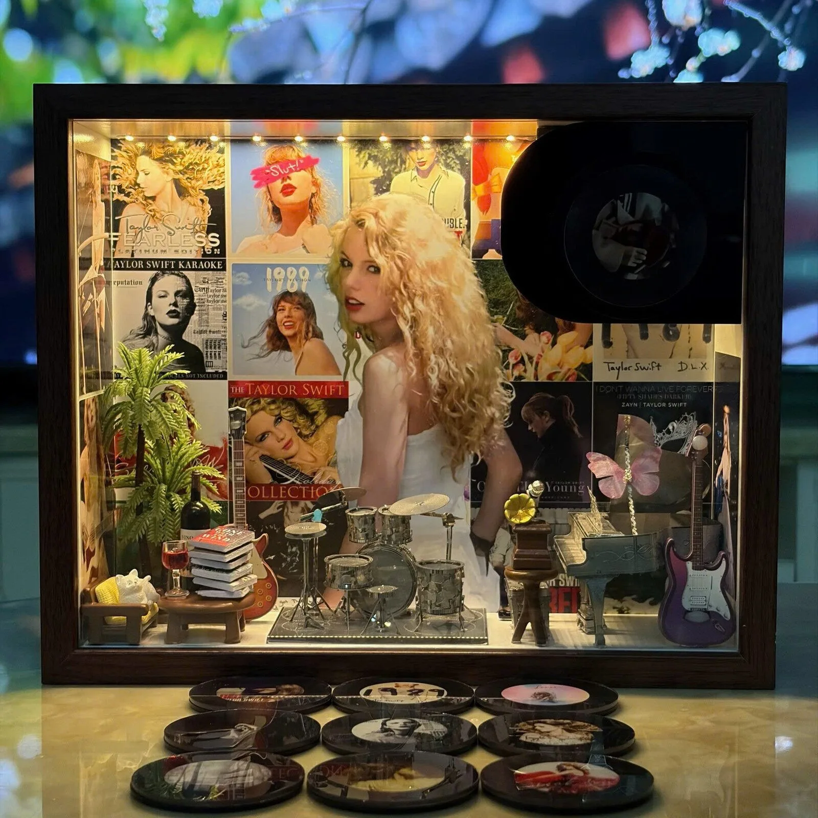 Taylor Swift Diorama | Taylor Swift Shadow Box