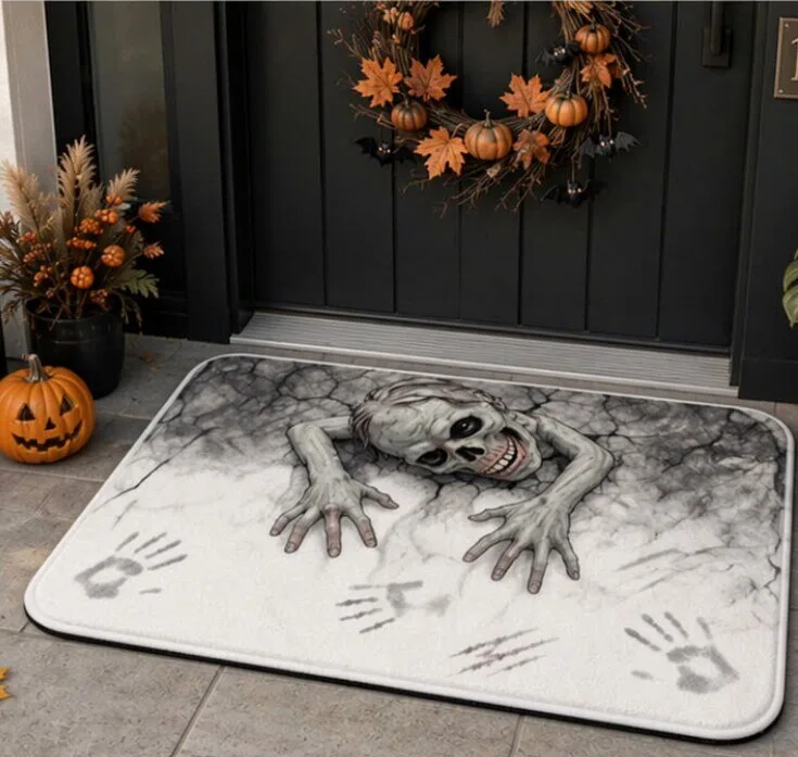 3D Illusion Halloween Mat 7 3D Illusion Halloween Mat