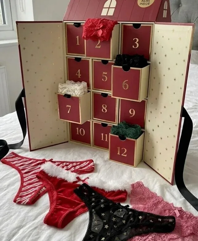 Naughty List 24 Days of Thongs