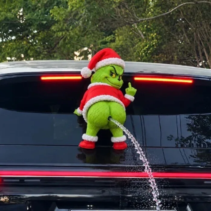 Grinch Water Sprayer Car