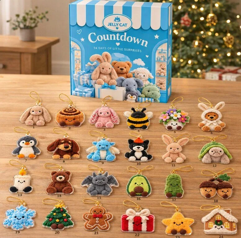 Jelly Cat Coundown Advent Calender